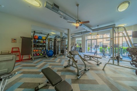 Fitness Center at Elizabeth Square, Charlotte, NC, 28204